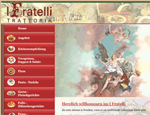 Tablet Screenshot of fratelli-potsdam.de